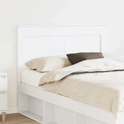 Testiera con testiera Bianco 120 cm Legno multistrato 887465