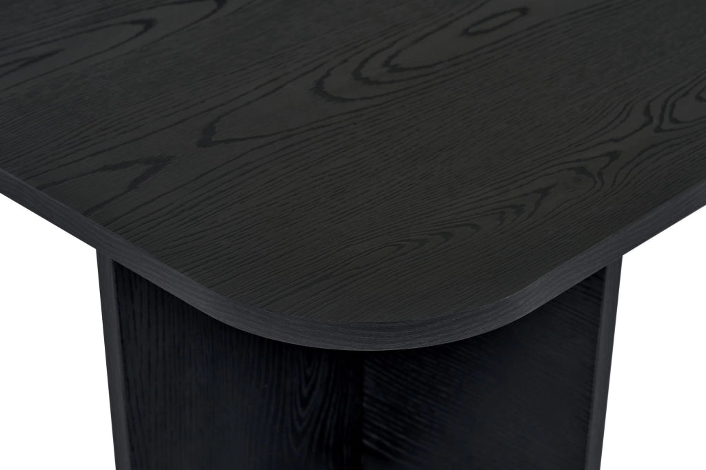 Tavolino in legno "Akira" 120 x 60 x 41 cm - Legno nero