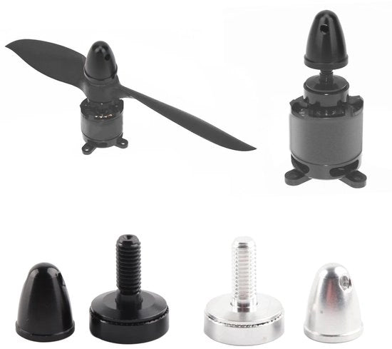 Motore di propulsione esterno leggero - 12mm di distanza tra i fori - Compatibile con motori per drone 3508/4108/4110 - Propulsore positivo/negativo - Per modellisti di aeromodelli
