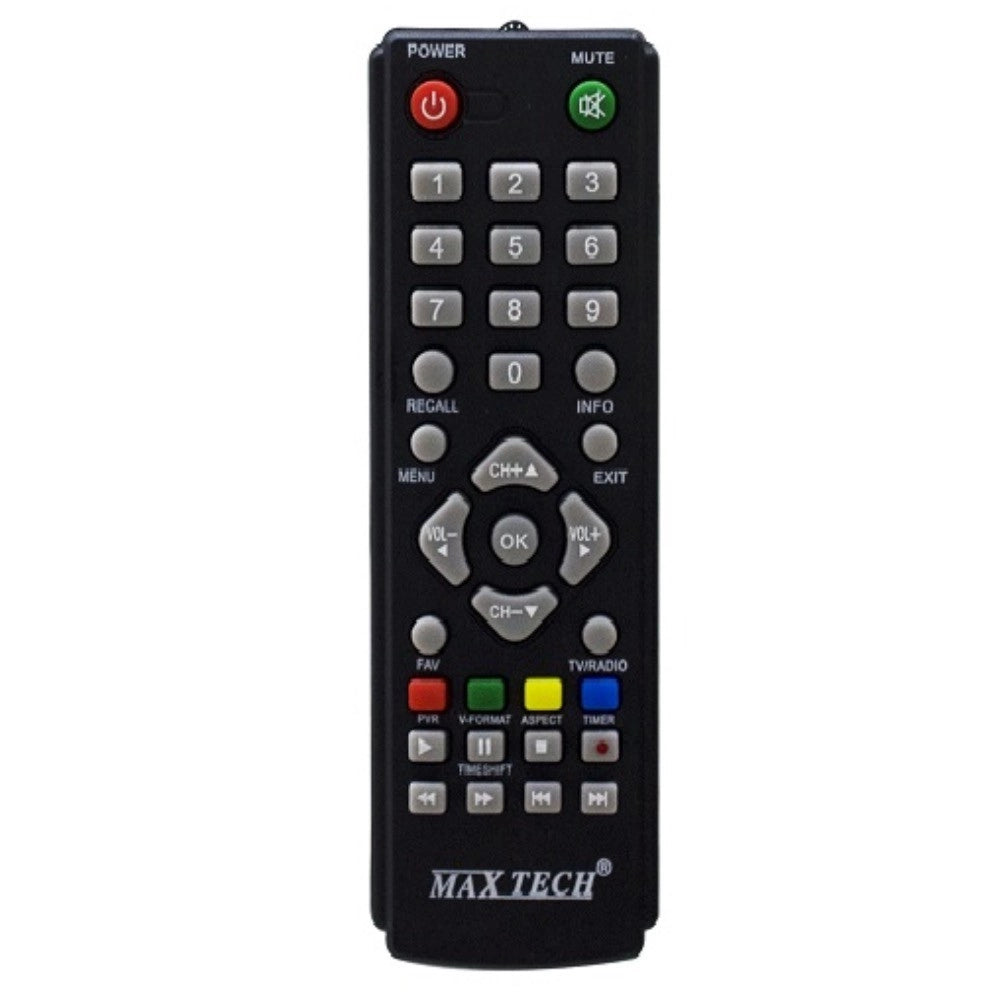 Trade Shop - Telecomando Per Decoder Dvb-t1 / Dvb-t2 Compatibili Solo Con Dispositivi Maxtech -