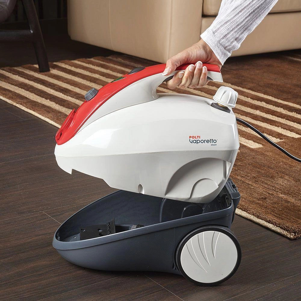 Polti PTEU0268 Vaporetto Smart 30_R Pulitore a Vapore 1800 W 1,6 L 3 bar 12 accessori colore Bianco Rosso