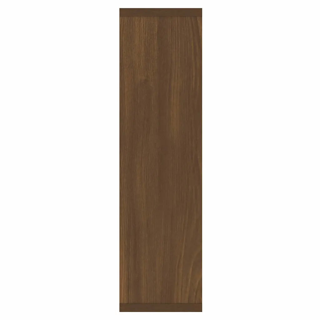 Mobile a Specchio con LED Rovere Marrone 76x15x55 cm CFW2972293