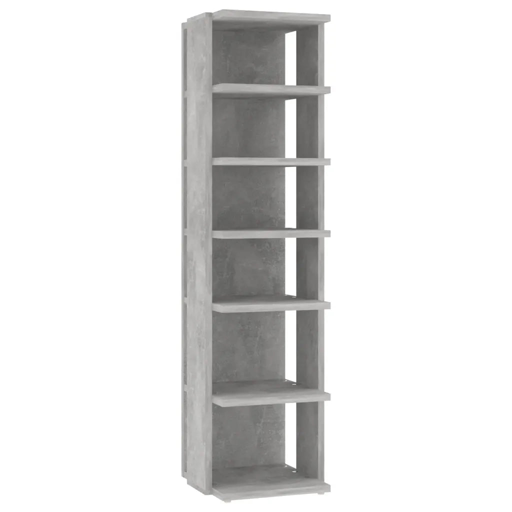 Scarpiere 2 pz Grigio Cemento 25x27x102 cm cod mxl 69873