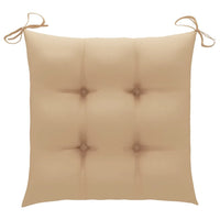 Sedie da Giardino con Cuscini 8 pz in Legno Massello di Teak cod mxl 8683