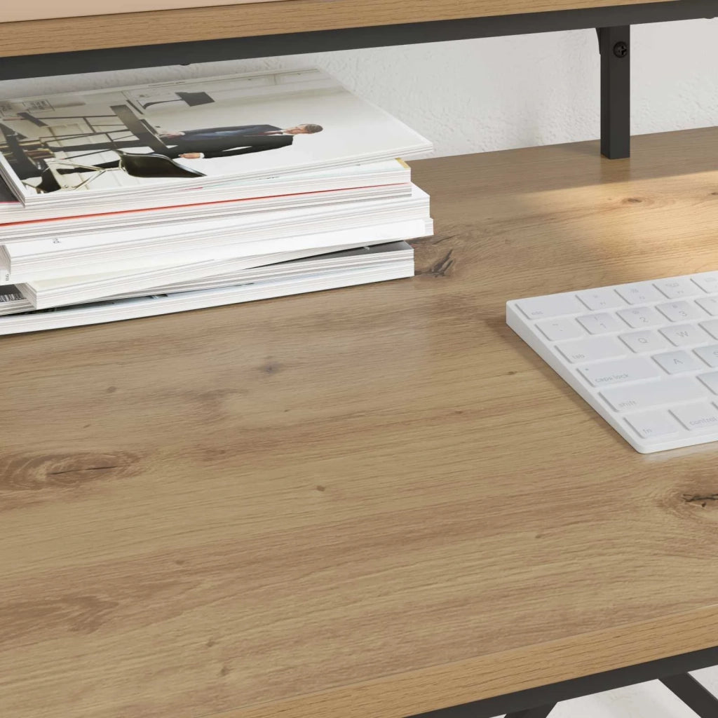 Scrivania Rovere artigianale 100 x 50 x 90 cm Legno multistrato 881277