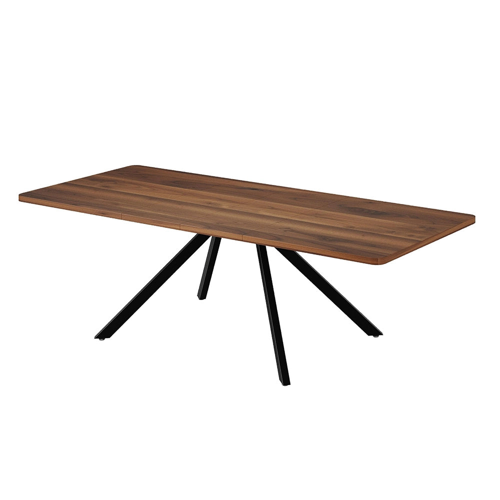 Tavolo allungabile 3 lunghezze - Xylo - 160/200/240x90 cm - Noc - Per 6-10 persone piedi in metallo
