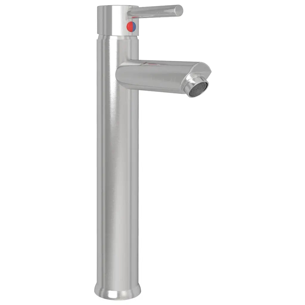 Lavandino con Rubinetto e Piletta in Vetro Temperato Satinato cod mxl 38743