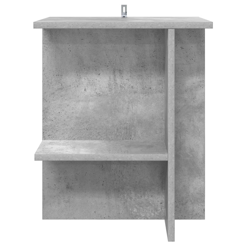 Tavolino da salotto 2 pcs Grigio Cemento 40 x 30 x 49 cm