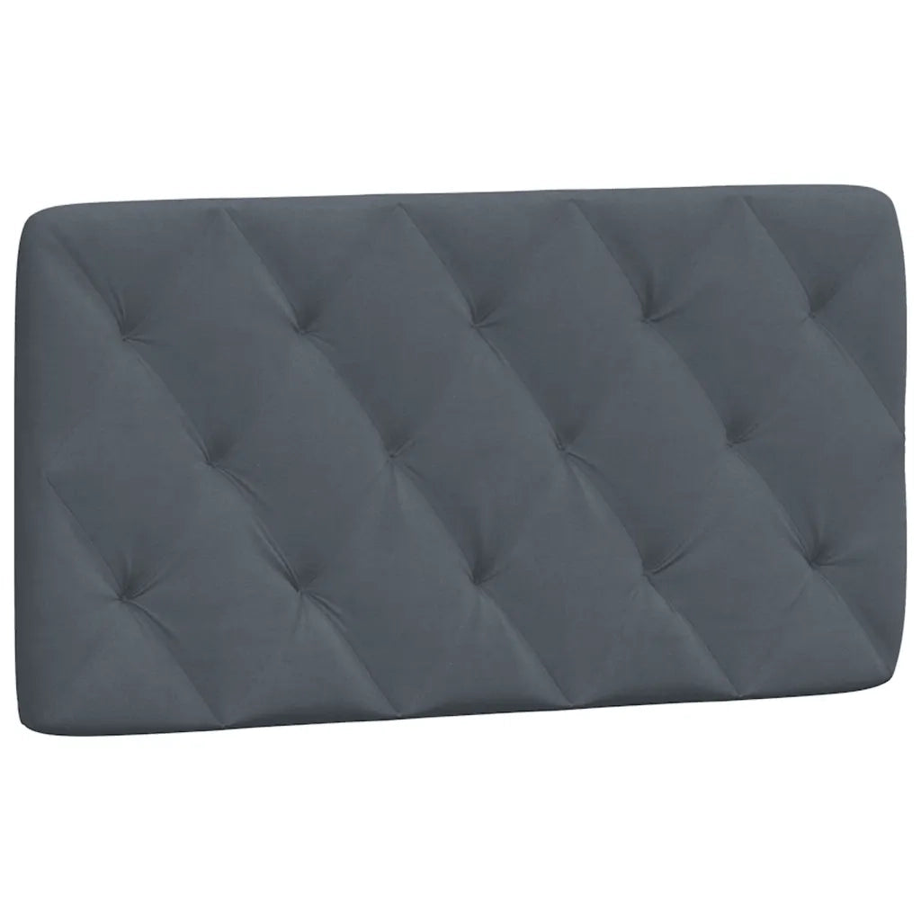 Cuscino Testiera Grigio Scuro 100 cm in Velluto CFW7013300