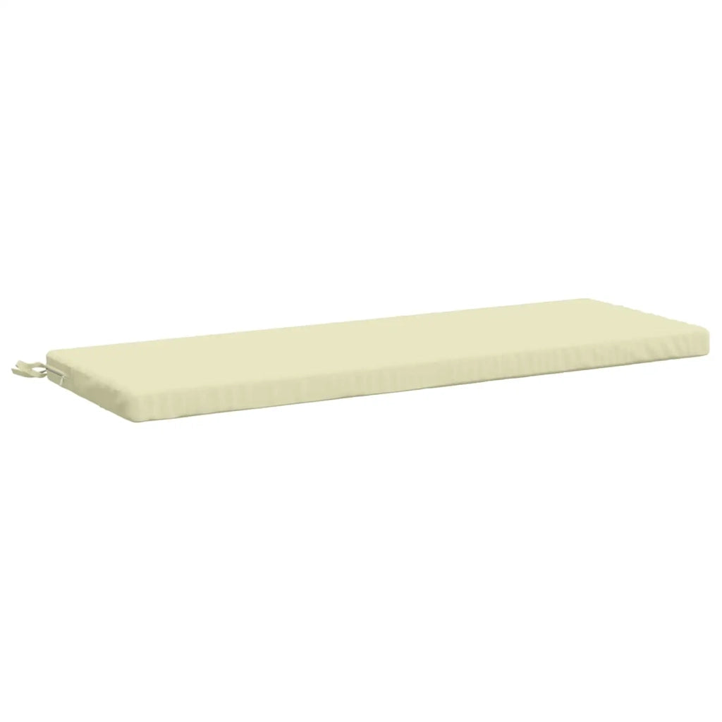 Cuscino per panchina SOEST 100% Poliestere Crema 948882