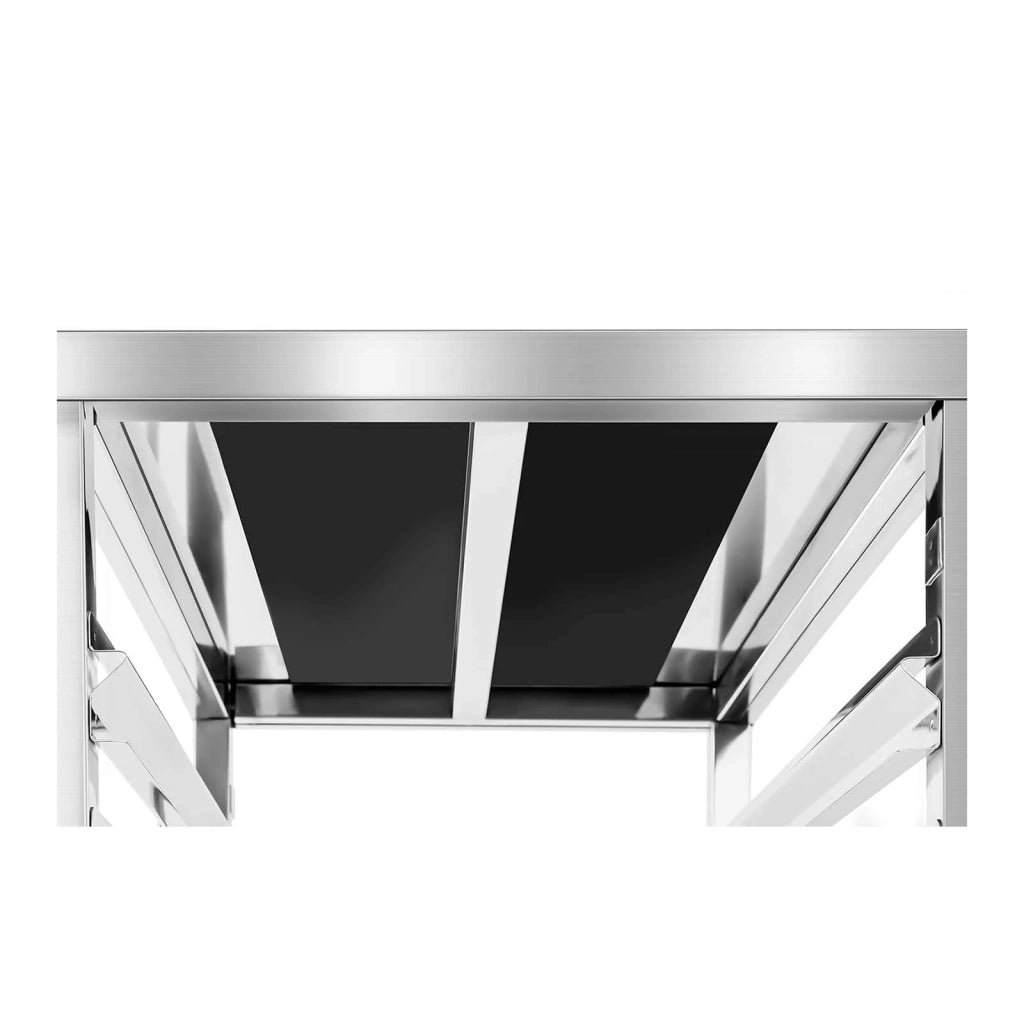 Carrello da trasporto fino a 6 bacinelle GN 1/1 acciaio inox 14_0005059