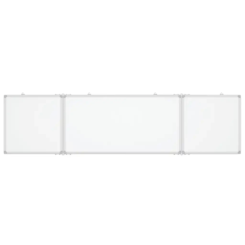 vidaXL Lavagna Magnetica Pieghevole 160x40x1,7 cm in Alluminio