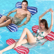 Matraccia gonfiabile - 2 pezzi - Matraccia idro - 4-in-1 divano da giardino - Lounge per piscina - Airbed - Letto galleggiante per piscina - Mat - Lounge per piscina galleggiante