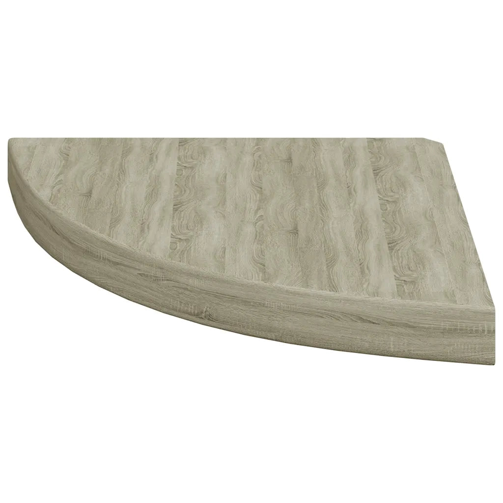 Scaffali Angolari a Parete 4 pz Rovere 35x35x3,8 cm in MDF 323927