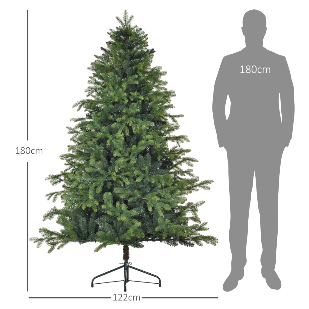 Albero di Natale Artificiale ¨C zephmum ¨C Verde 183 cm