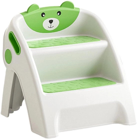 Trappola WC op poggiapiedi per bambini - reclinabile - scala per cani per la stanza da bagno.