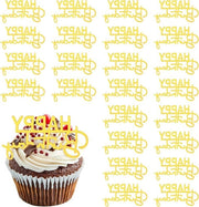 Decorazioni per Cupcake Acquario Plus - 24 pezzi - Accessori per Mini Torte in Vetro per Festa di Compleanno - Tema Decorazione di Festa