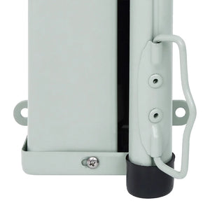 Tenda Laterale Retrattile per Patio 180x500 cm Grigia