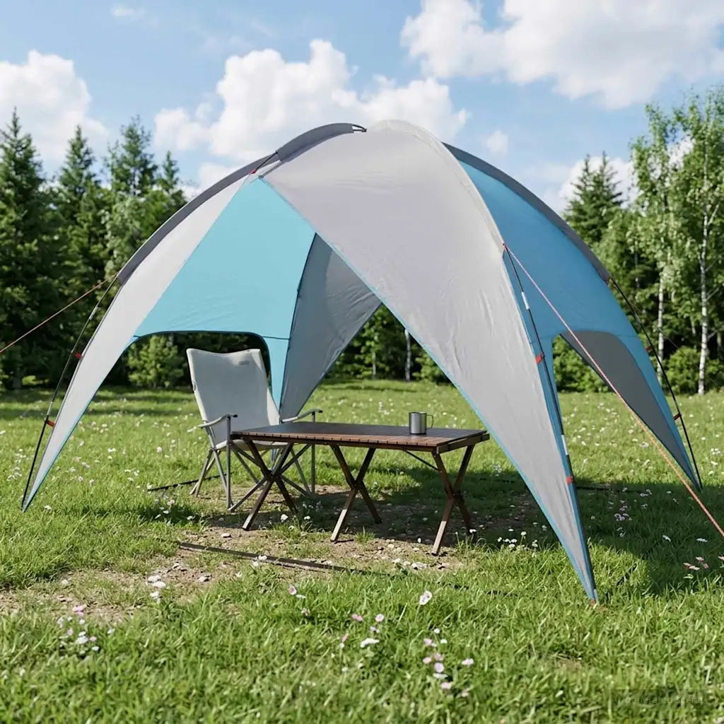 Tenda da campeggio con telo antipioggia impermeabile Cupola Blu 42028521