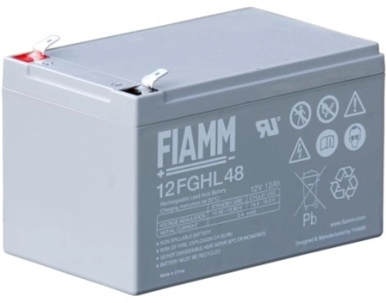 BATTERIA FIAMM 12FGHL48 Scarica Rapida 12V 12Ah