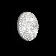 Progno, Lampada da Parete Materiale Aplique in Metallo, Argento
