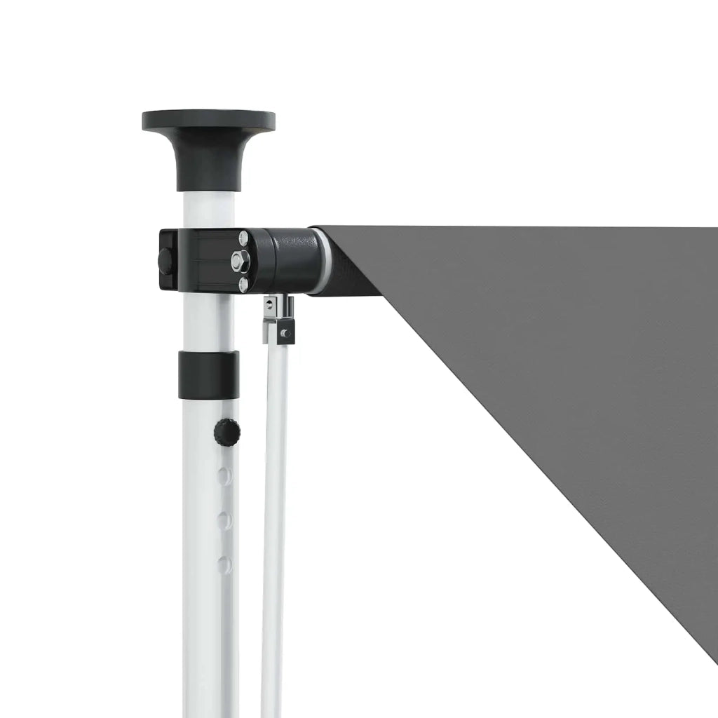 Tenda da Sole | Tenda retrattile manuale Grigio Chiaro 350 cm