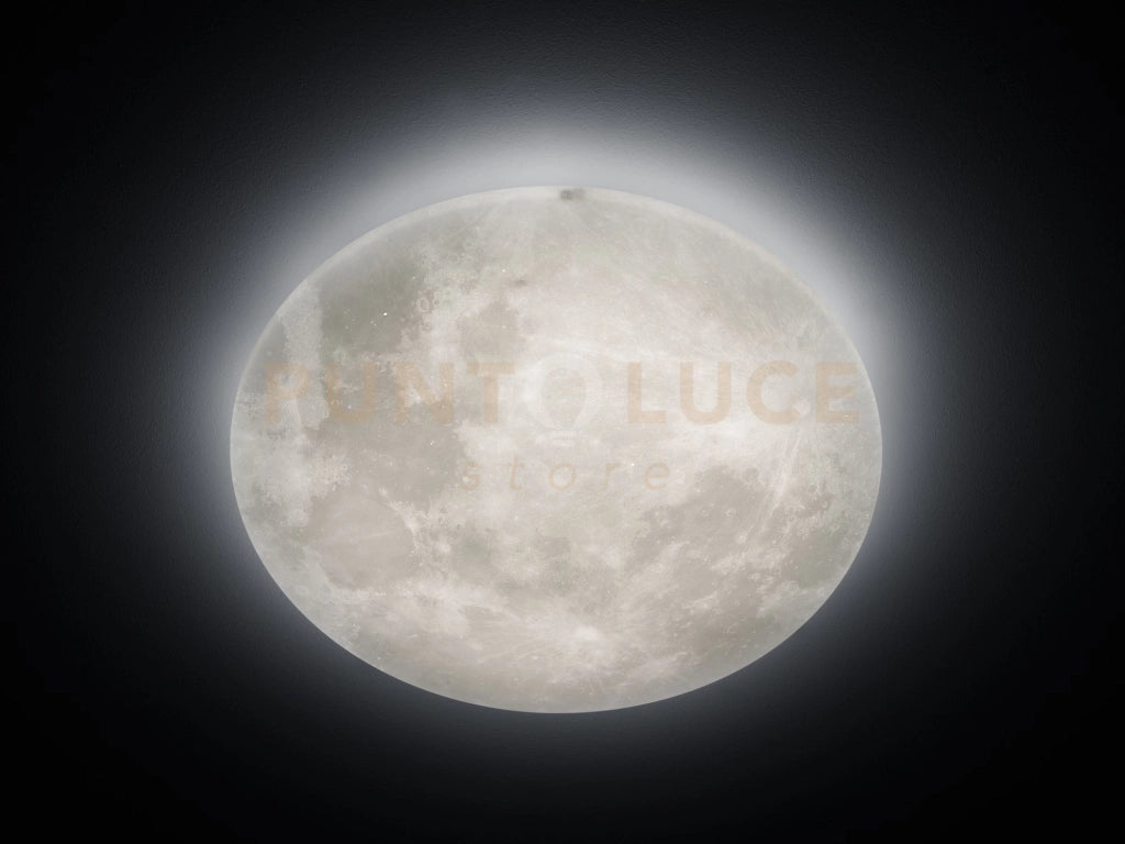 LUNAR PLAFONIERA LED 40W 4620lm, 3000K CON FASI LUNARI REGOLABILI CON TELECOMANDO MULTIFUNZIONE D. 60CM