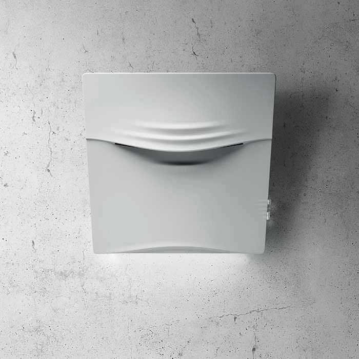 Elica PRF0117448 Cappa da Parete Concetto Spaziale WH-F-75 Bianca Classe A