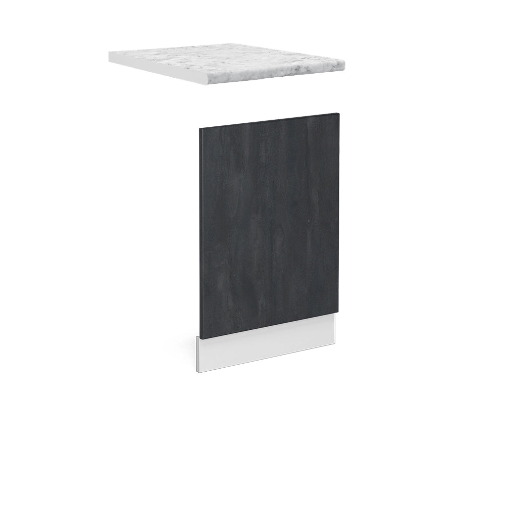 Vicco Pannello frontale Calcestruzzo nero 45 cm PL Marmo