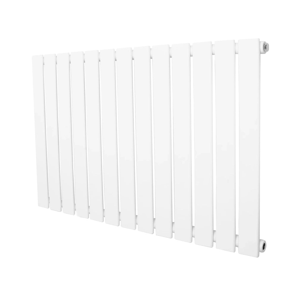 Radiatore Orizzontale Design Piatto Colonna Singola Bianco 600x910 mm