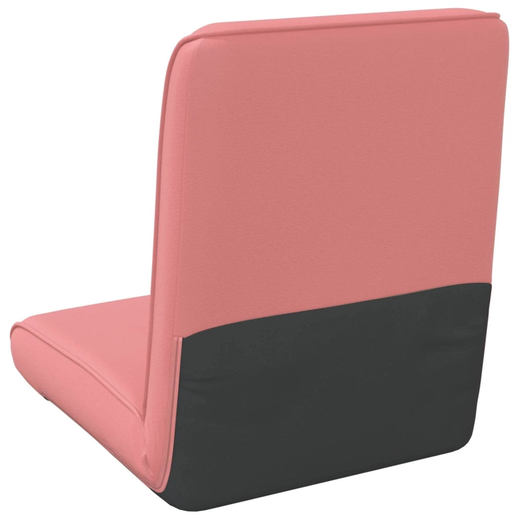 Sedia a pavimento regolabile Rosa Similpelle