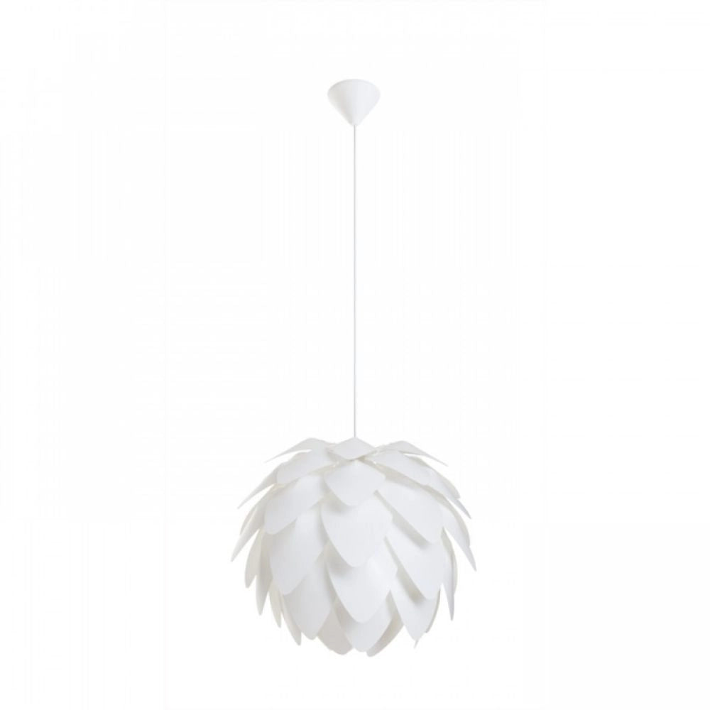 Lampadario ENCOMBRE a sospensione PVC bianco 230V E27 42W