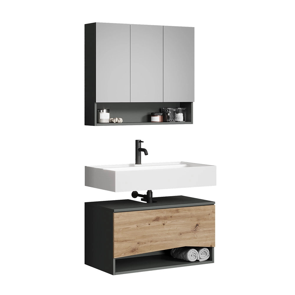 Vicco Set di mobili da bagno Artigiano 2 parti
