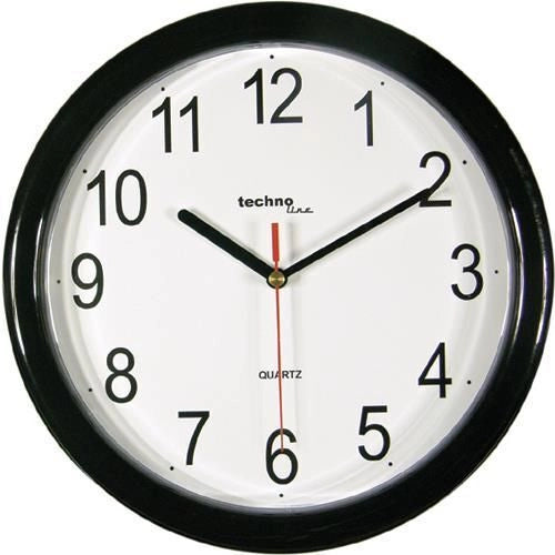 Technoline WT 600 orologio da parete e da tavolo Orologio al quarzo Cerchio Nero