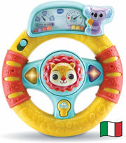 VTech Baby Volante delle Scoperte, Gioco Interattivo Bambino con Frecce Luminose e Pulsante Accensione dell`Auto, piu di