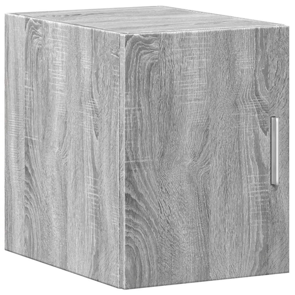vidaXL Mobile a Parete Grigio Sonoma 30x42,5x40cm in Legno Multistrato