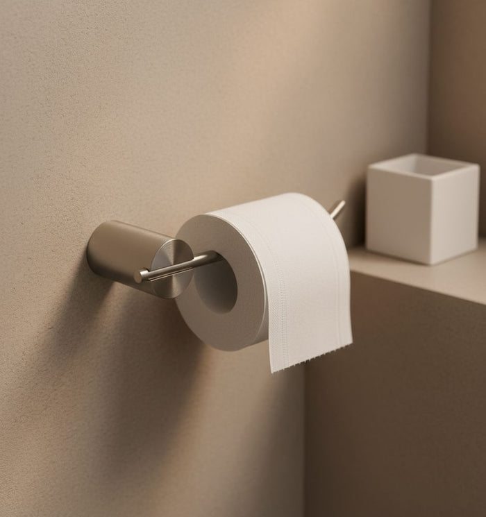 Porta Carta Igienica Tomi 5809 Brush Nickle