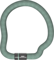 Fissaggio per Bicicletta Flessibile e Rallentatore - Livello di Sicurezza 7 - 1 pezzo - Verde - Acciaio Temprato