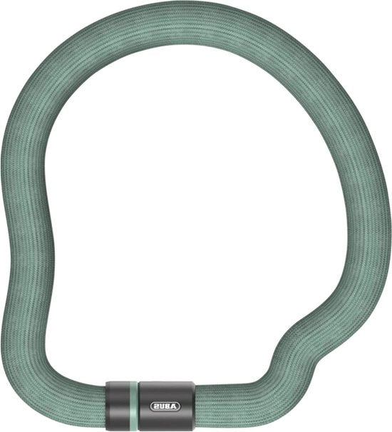 Fissaggio per Bicicletta Flessibile e Rallentatore - Livello di Sicurezza 7 - 1 pezzo - Verde - Acciaio Temprato