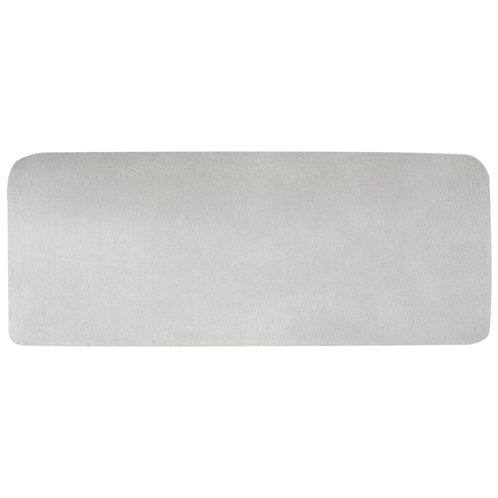 Divano angolare a sinistra in tessuto di ciniglia grigio chiaro Poliestere Metallo Gambe nere 190 x 272 x 83 cm Schienale imbottito e rifinito 3 posti a L Soggiorno in stile moderno