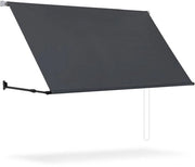 Tendina per Zonizzazione con Schermo di Protezione a Catenaria – Balcone e Finestra 200x150 cm Antracite