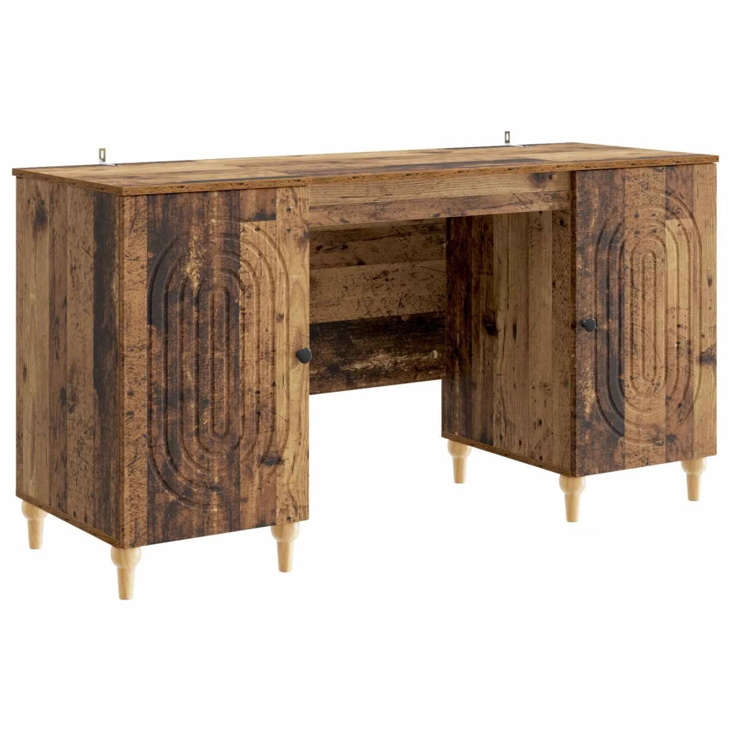 Scrivania Legno antico 142,5 x 50 x 75 cm Legno ingegnerizzato 3414583