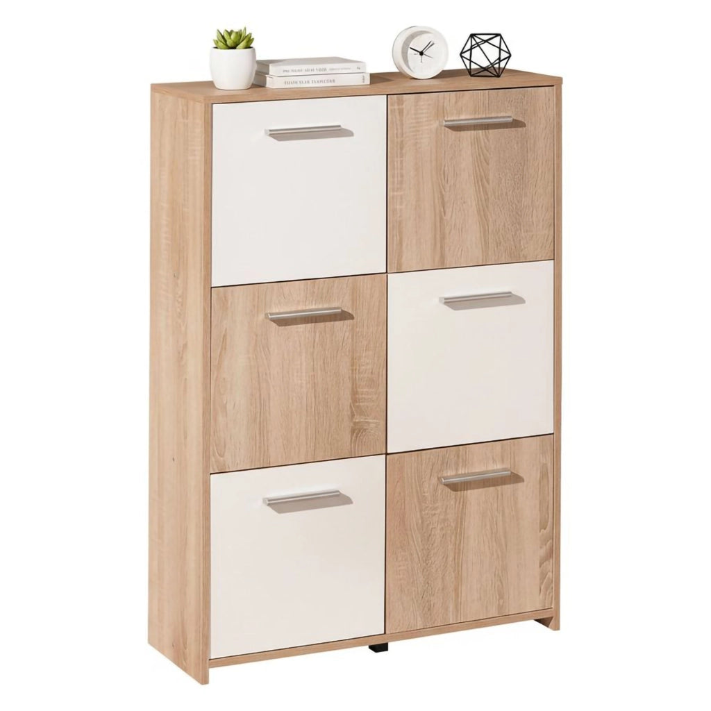 Madia Dresano, Credenza Apertura Battente, 77x30x115h cm Bianco