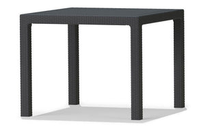 Tavolo da Giardino 95x95x74,5 cm in Resina Keter Quartet Antracite