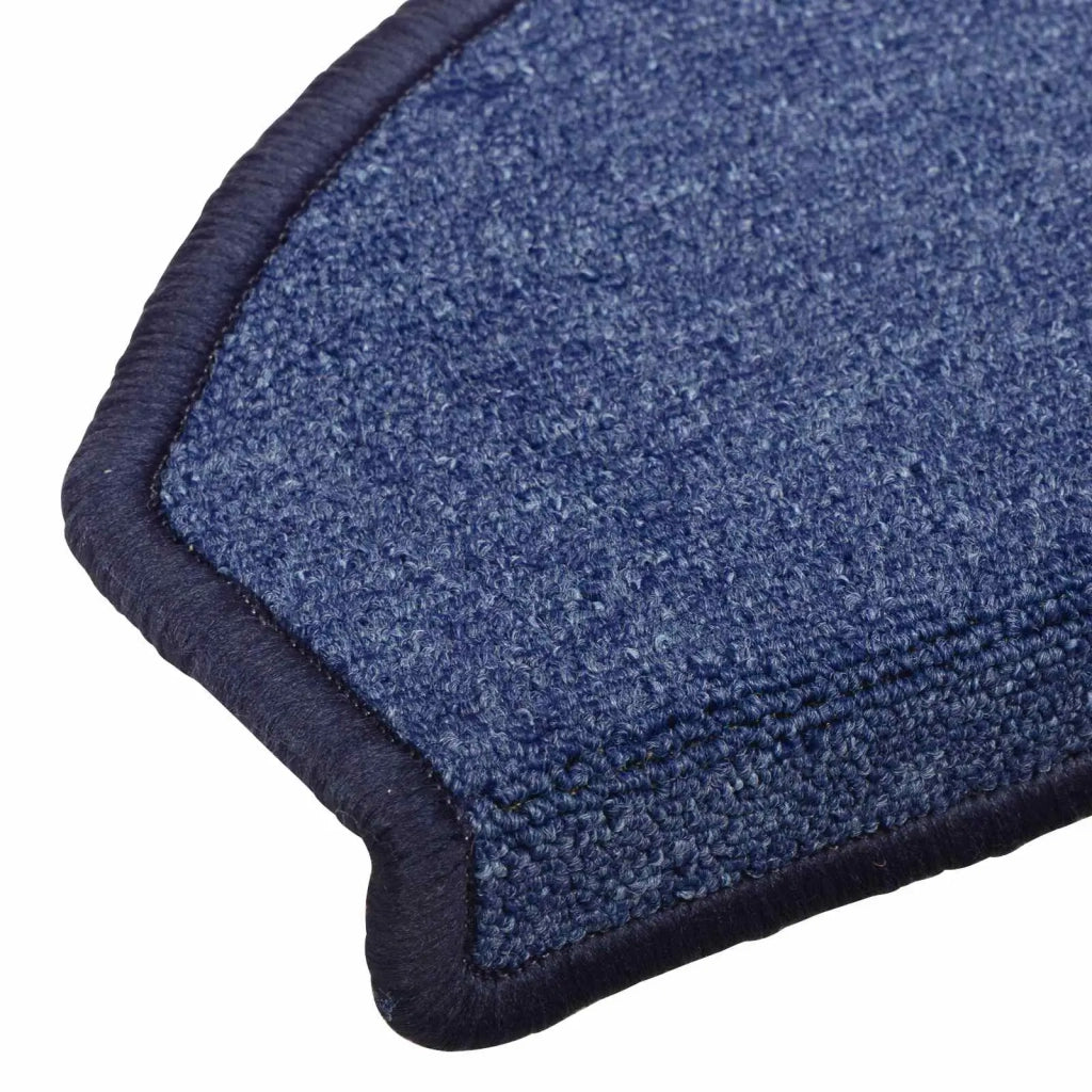 Tappetini per scale autoadesivi 15 pz | Gradini per Scale Blu 80 x 24,5 x 3,5 cm