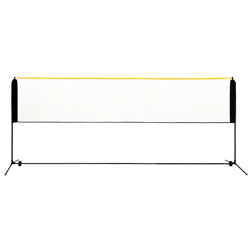 Rete da Badminton Regolabile 400x103x94-158 cm in Metallo 93368