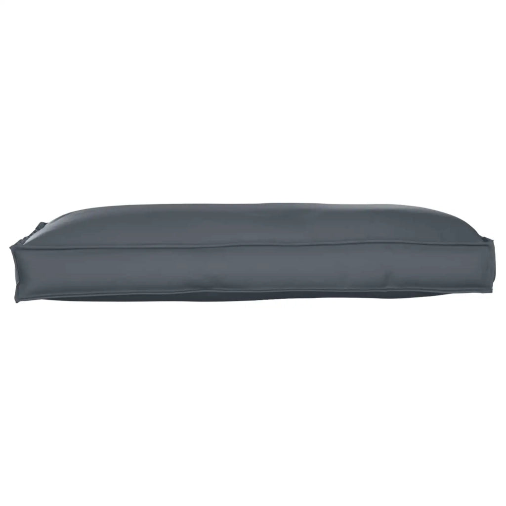 Cuscino Antracite 120 x 60 x 12 cm Tessuto Oxford 42001558