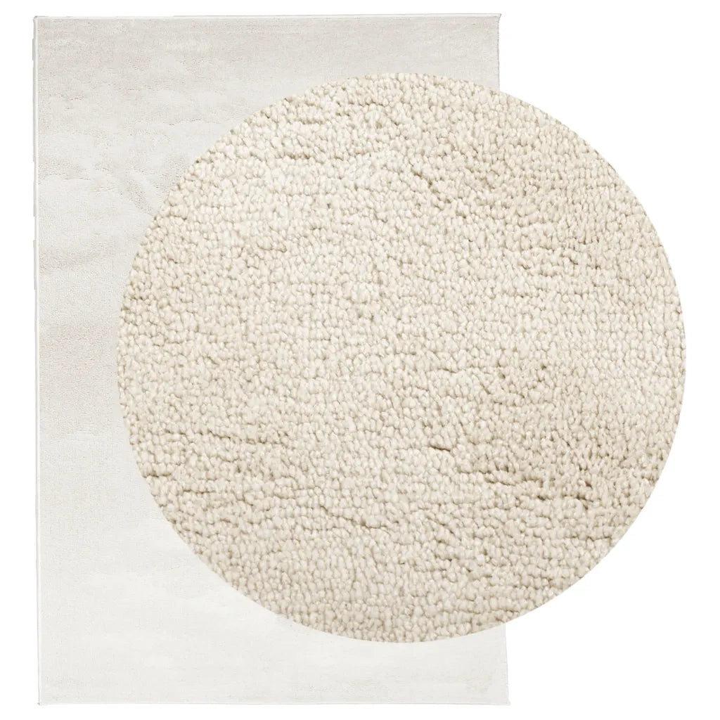 Tappeto del soggiorno | Tappeto OVIEDO a Pelo Corto Beige 160x230 cm