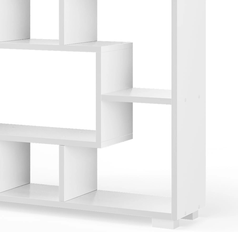 Scaffale Domus, Bianco, 60.2 x 90 cm 7 scomparti, utilizzabile per una suddivisione flessibile degli spazi e per la conservazione