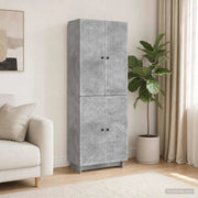 Set di armadi 2 pcs Grigio Cemento 66 x 34,5 x 90 cm 3416361
